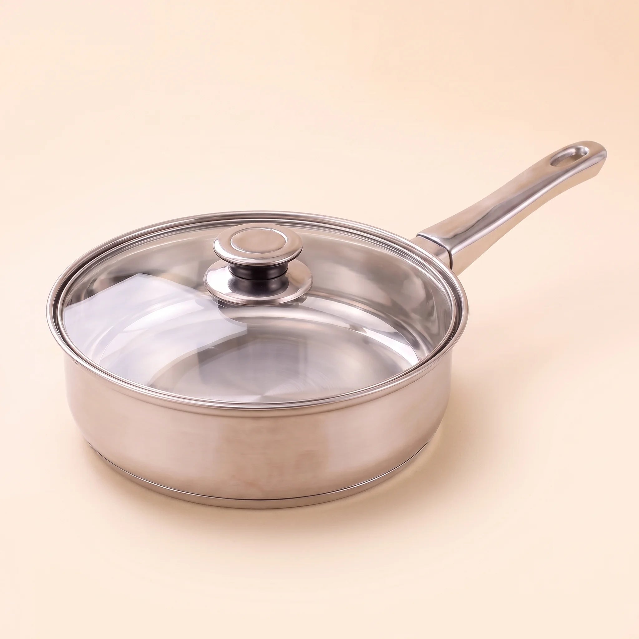 Batterie de cuisine inox 12 pièces avec bouilloire, acier épaissi, induction | Marthe